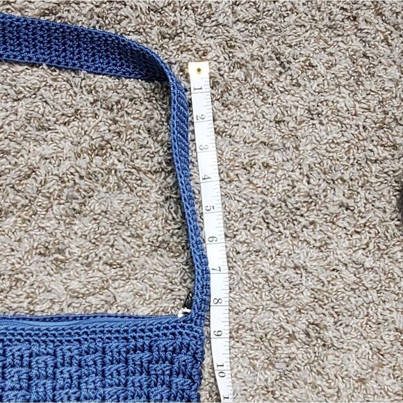 The Sak Blue Woven Bag with Matching Wallet - Picture 4 of 9